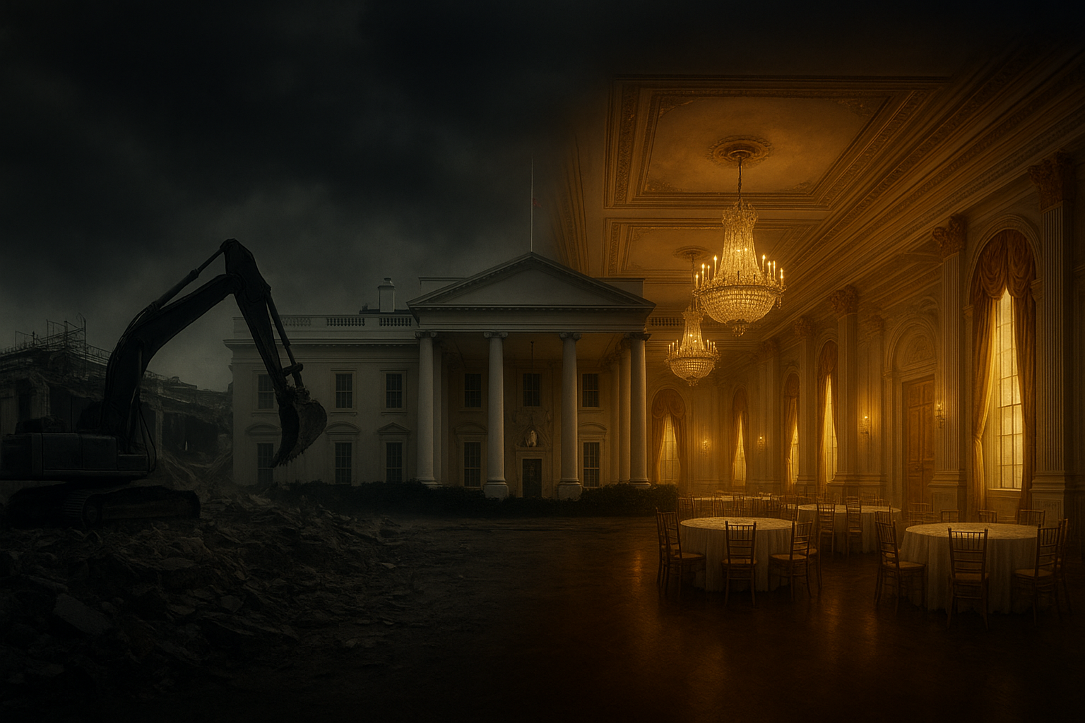 &nbsp;The White House Ballroom: Power, Prestige, and the Price of Legacy